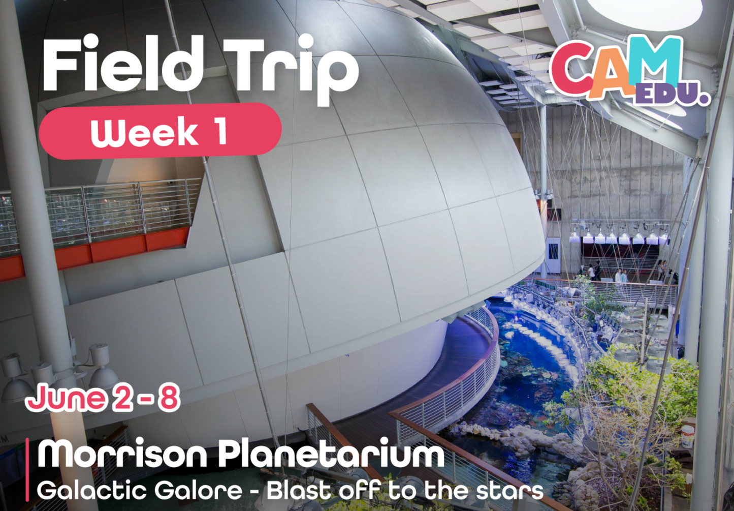 Field Trip: Morrison Planetarium (Week 1)