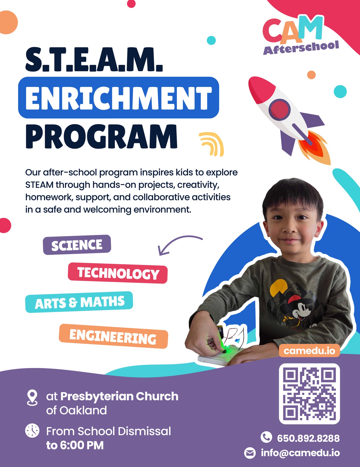Afterschool Program (Presbyterian Church, San Leonardo) (1 Month)
